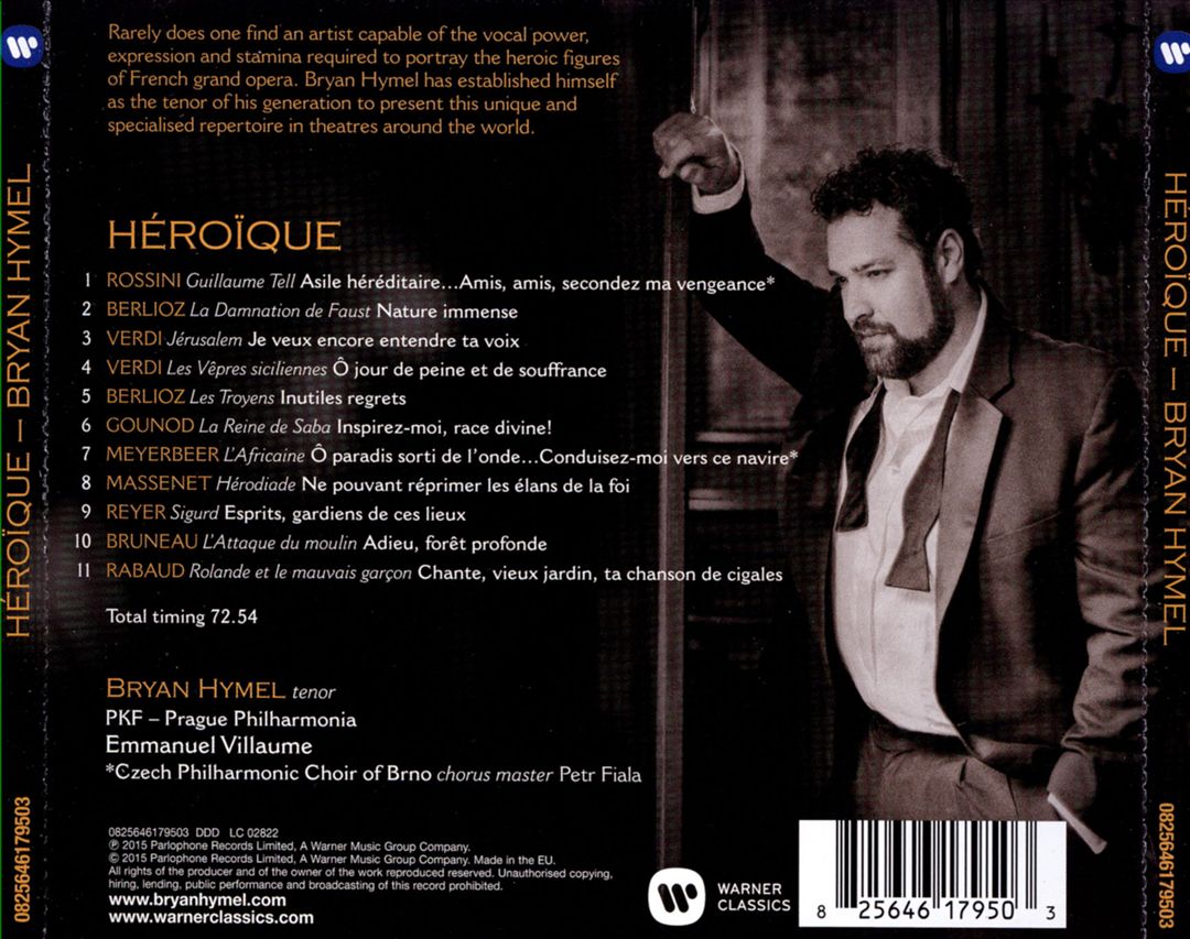 Héroïque: French Opera Arias cover art