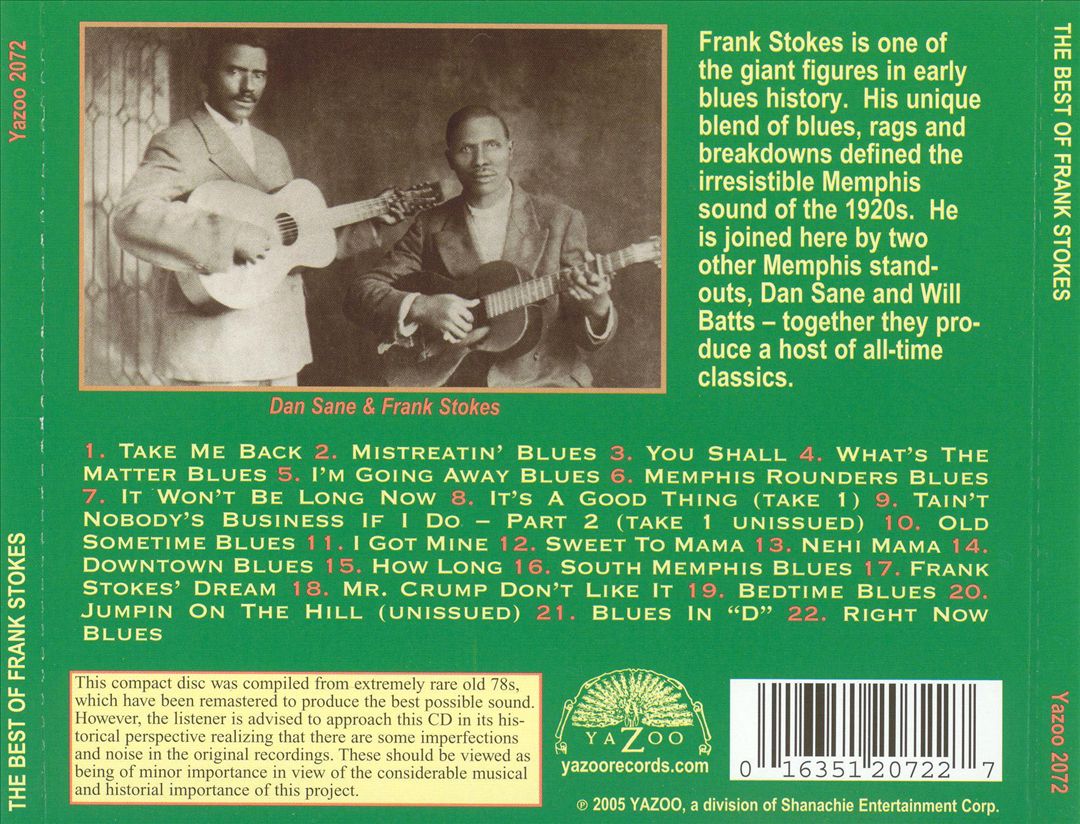 Best of Frank Stokes cover art