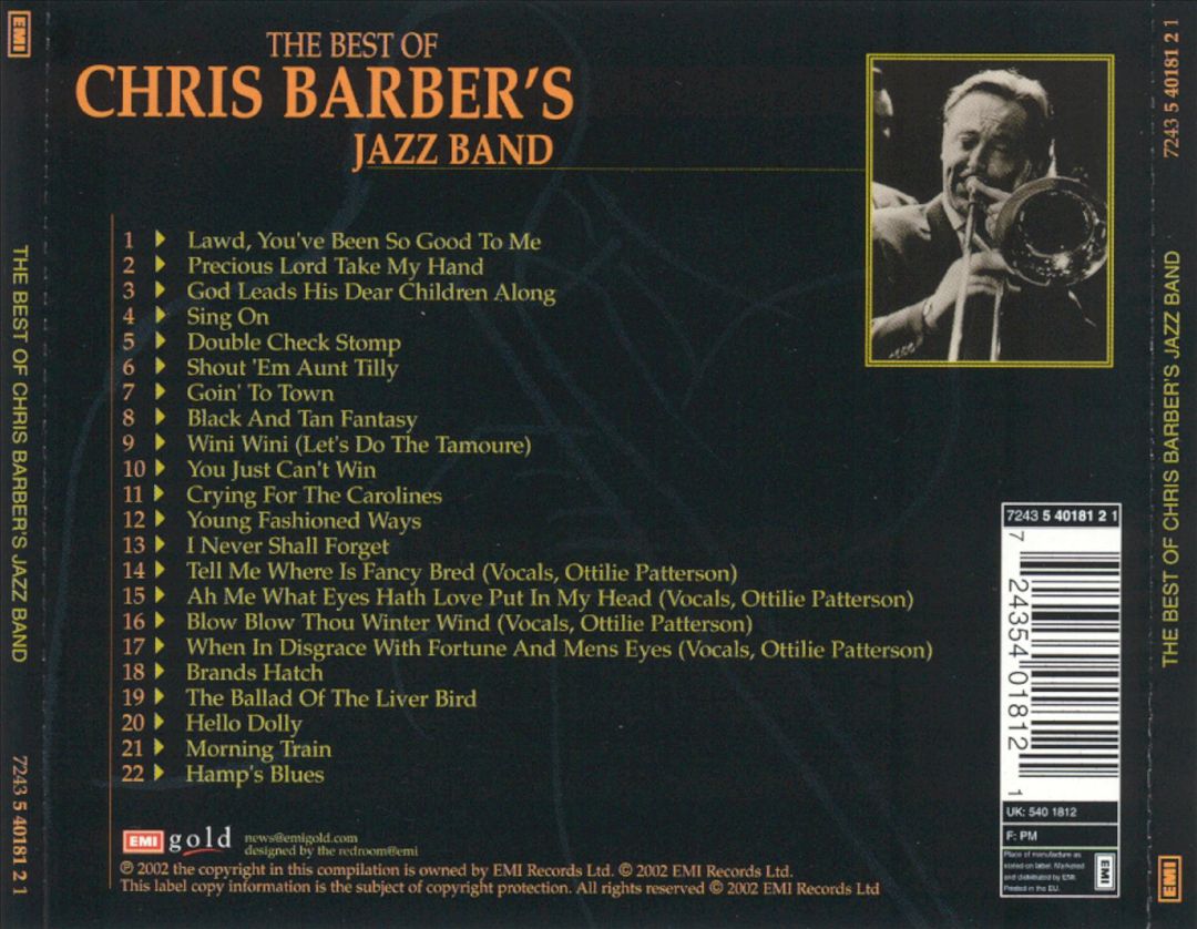 Best of Chris Barber's Jazz Band cover art