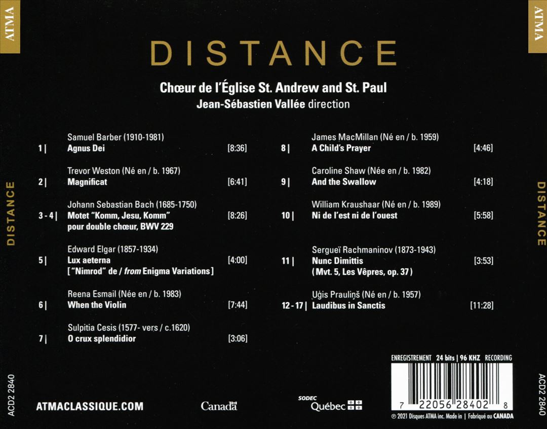 Distance cover art