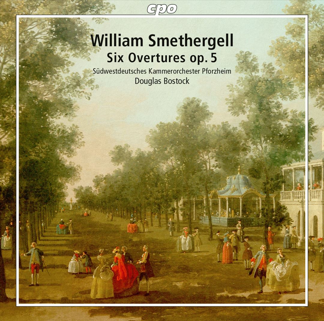 William Smethergell: Six Overtures Op. 5 cover art