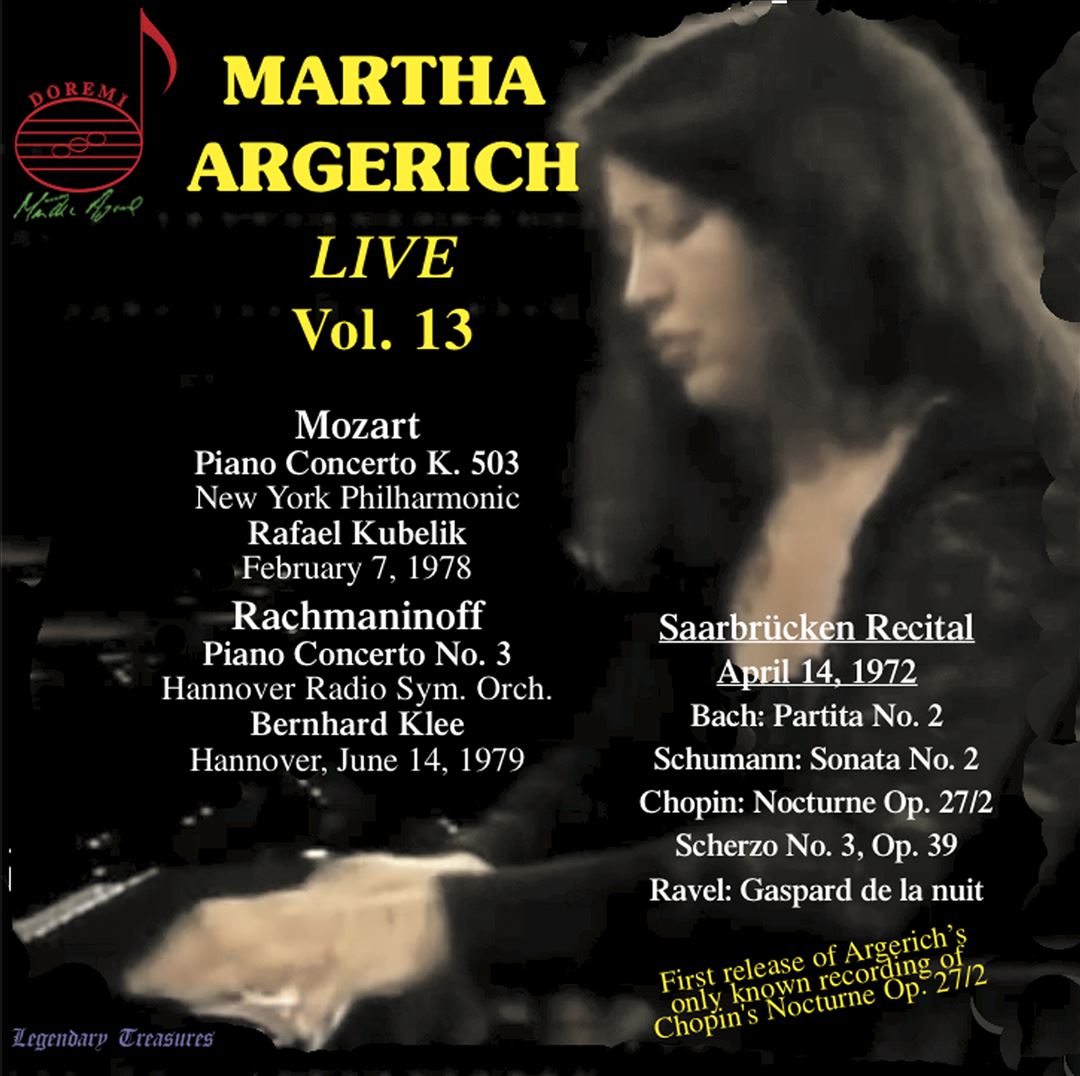 Martha Argerich Live, Vol.13 cover art