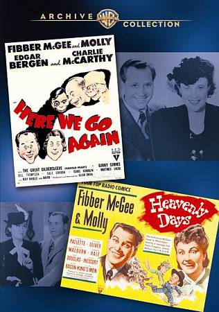 Fibber McGee and Molly: Double Feature - Here We Go Again/Heavenly Days cover art