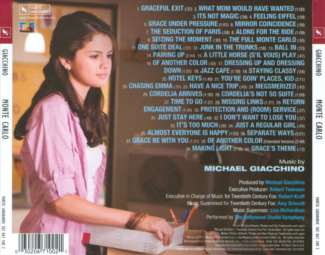 Monte Carlo [Original Score] cover art