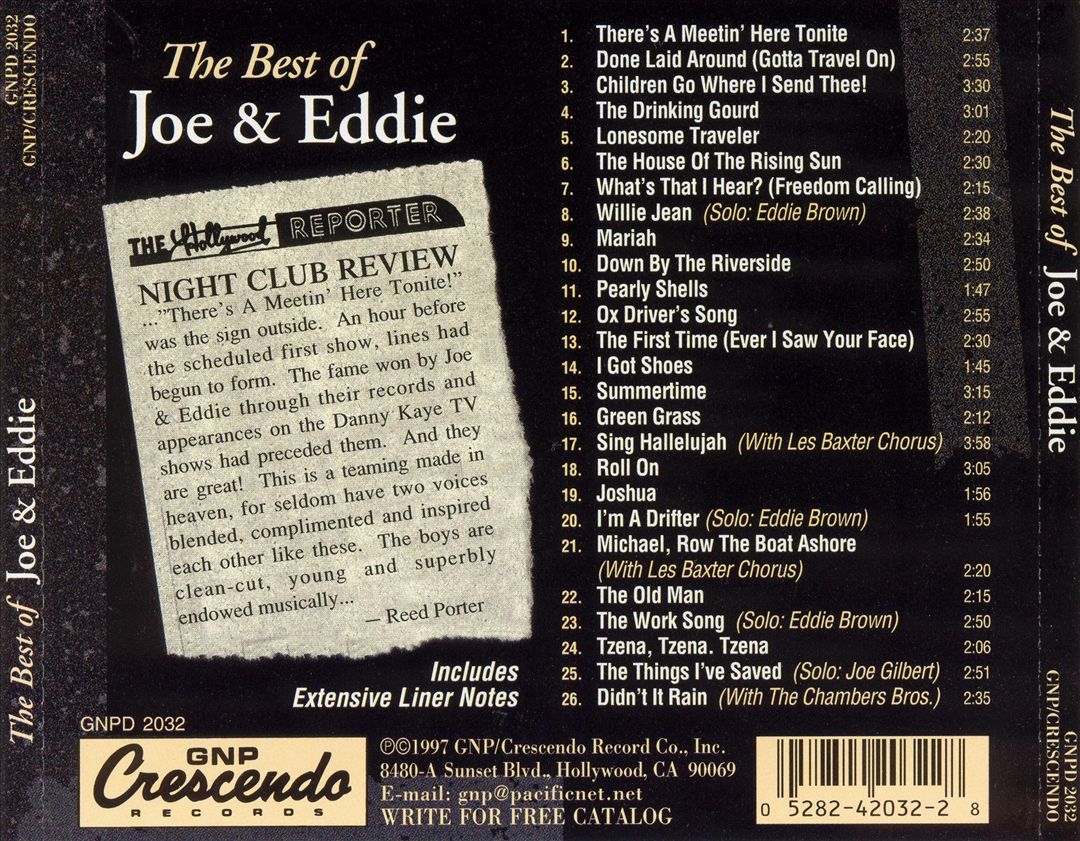 Best of Joe & Eddie cover art