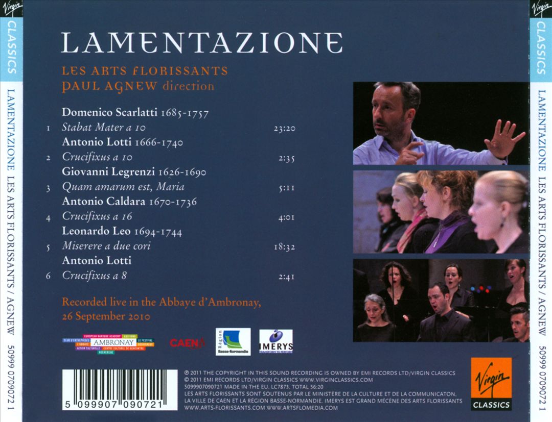 Lamentazione cover art
