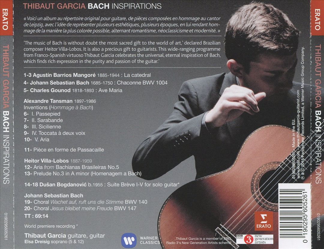 Bach Inspirations cover art