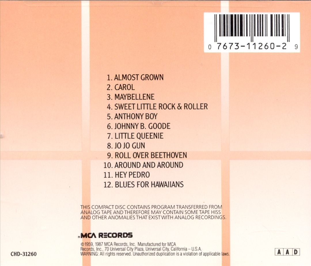 Chuck Berry Is on Top cover art