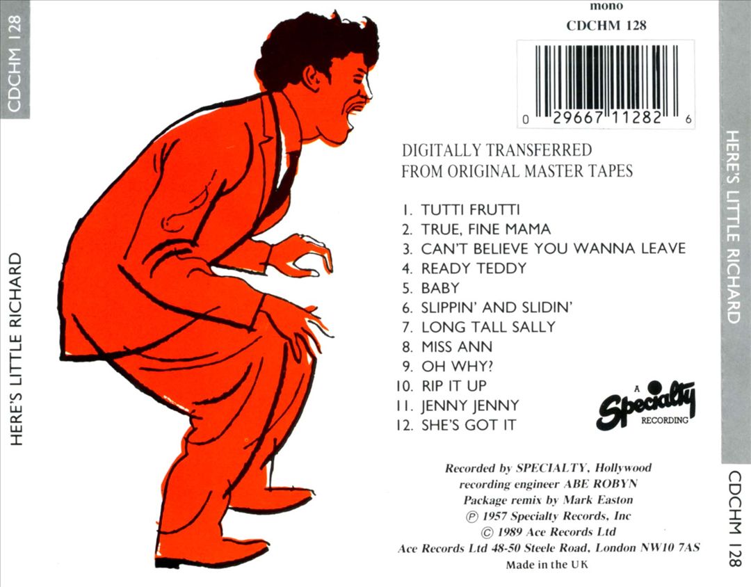Here's Little Richard [Hallmark] cover art