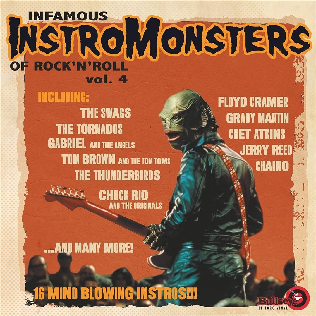 Infamous Instro Monsters of Rock 'n' Roll, Vol. 4 cover art