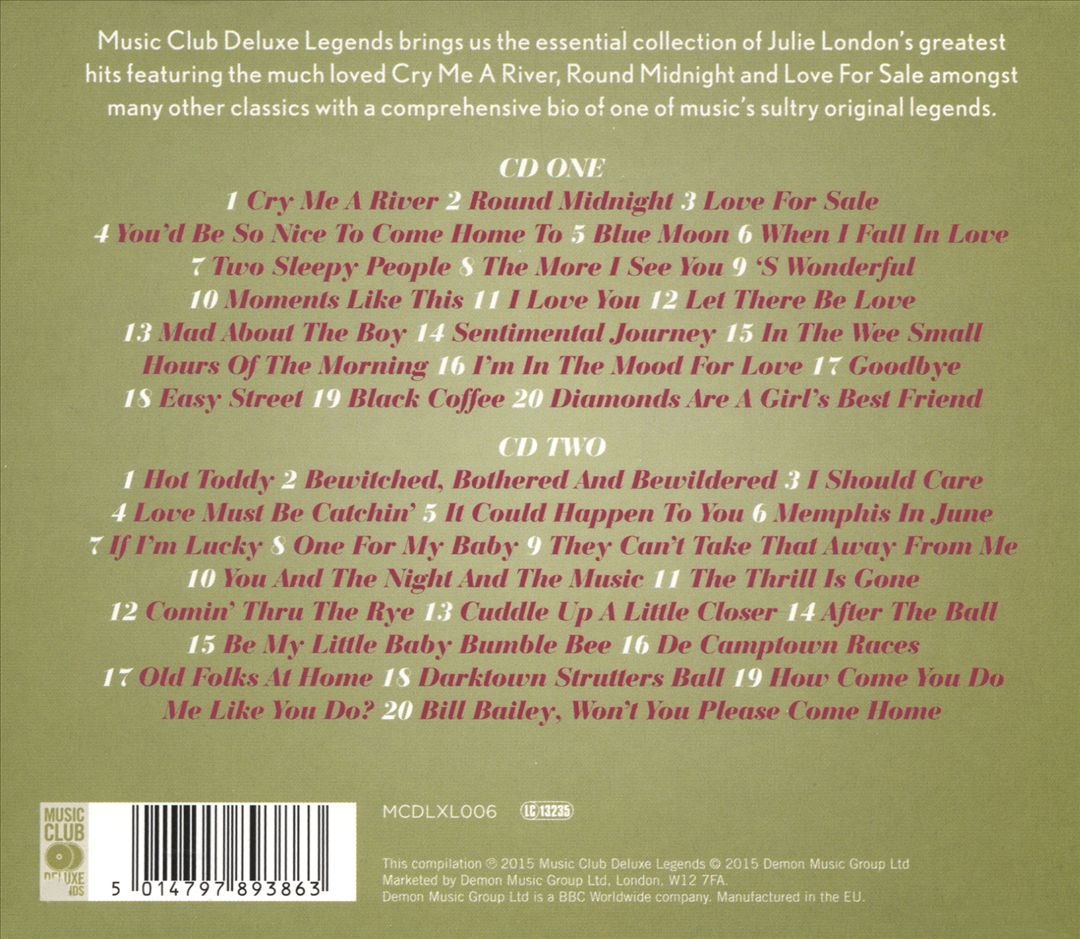 Cry Me a River: The Collection cover art