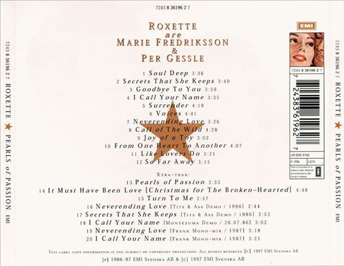 Pearls of Passion [Bonus Tracks] cover art