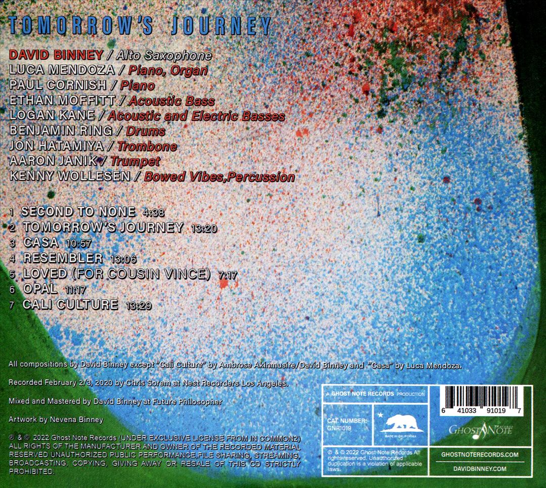 Tomorrow's Journey cover art