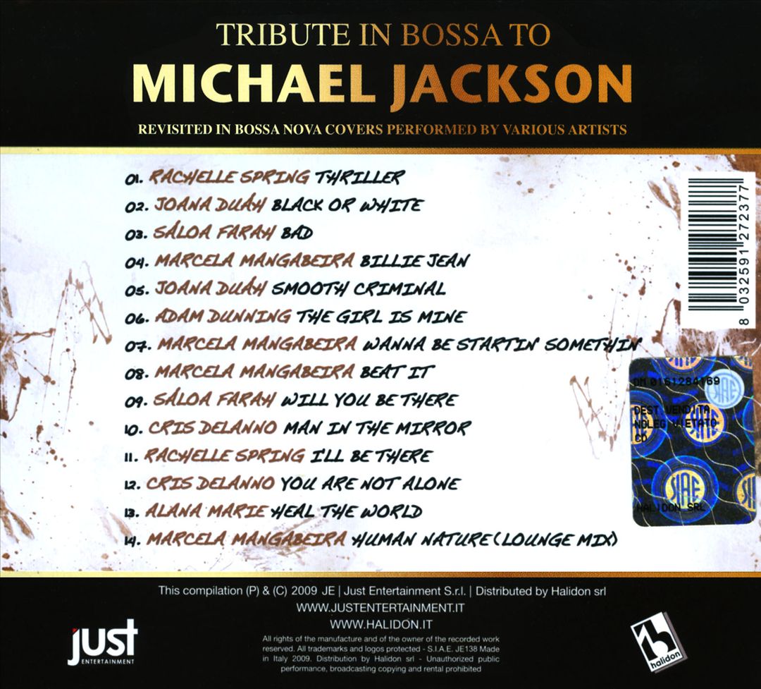 Tribute In Bossa To Michael Jackson cover art