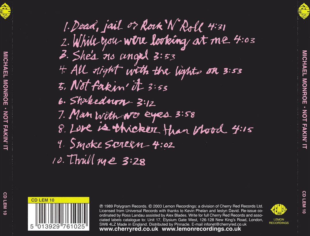 Not Fakin' It cover art