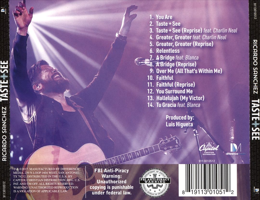 Taste and See cover art
