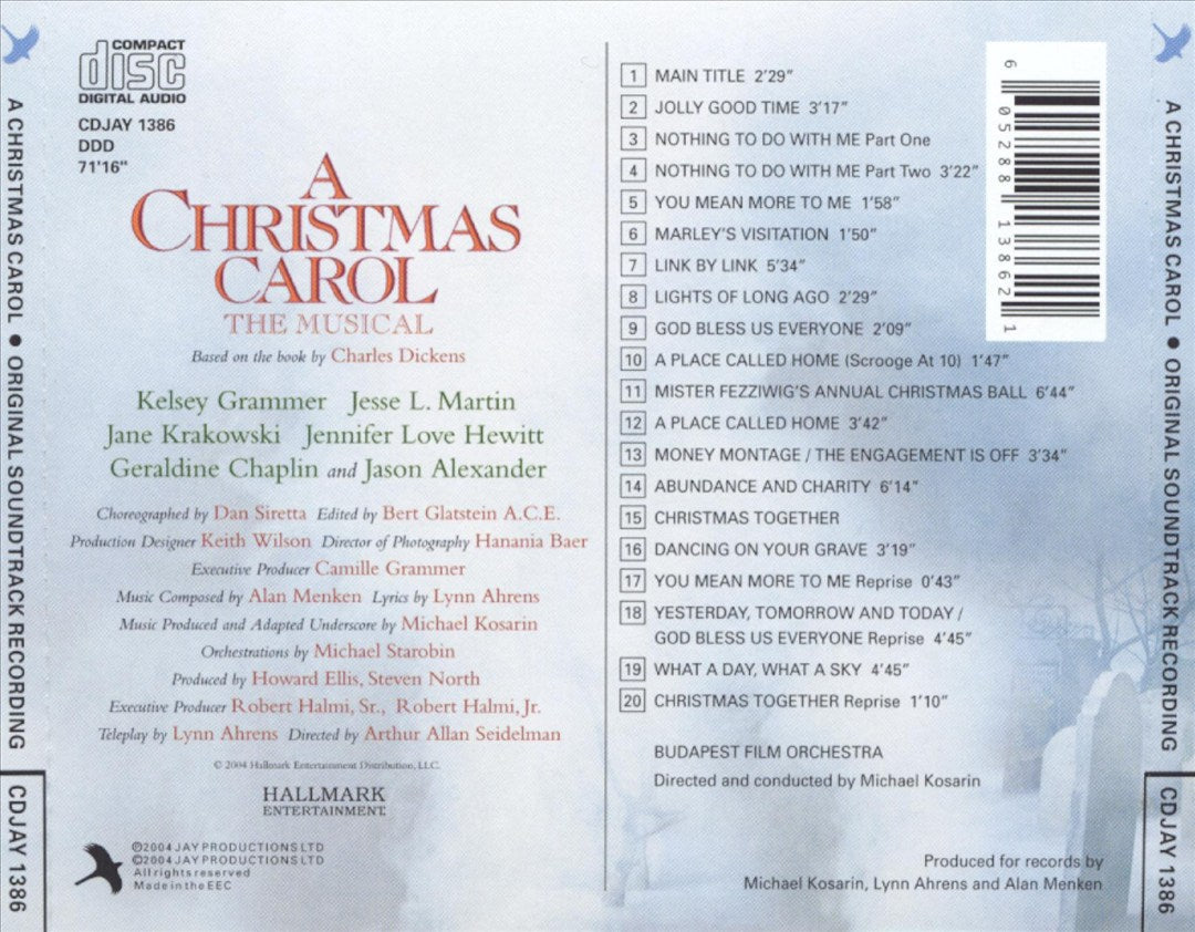Christmas Carol: The Musical [Original TV Soundtrack] cover art