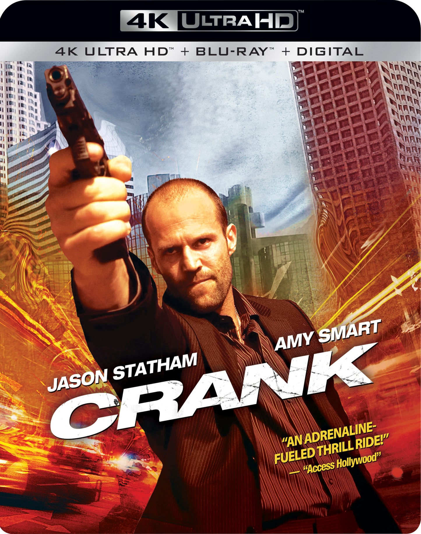 Crank [Includes Digital Copy] [4K Ultra HD Blu-ray/Blu-ray] cover art