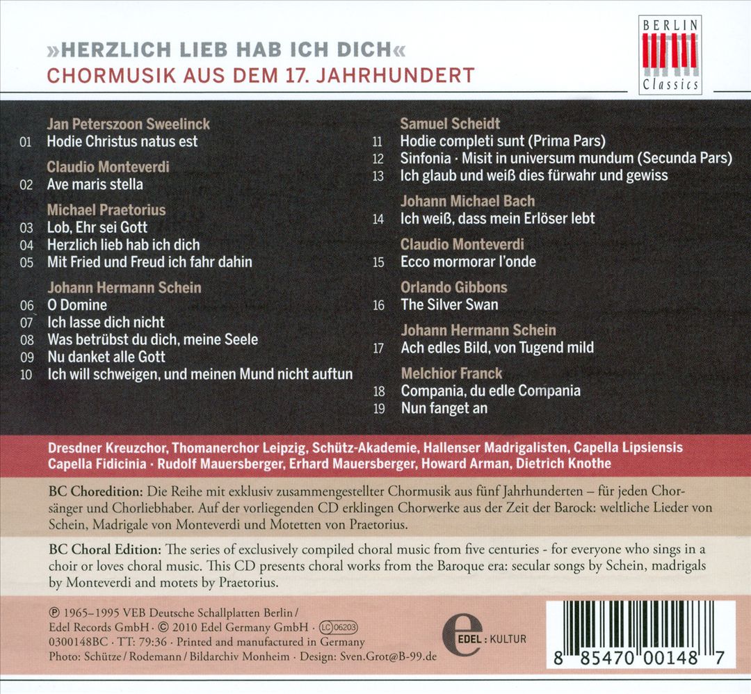 Herzlich lieb hab ich dich cover art