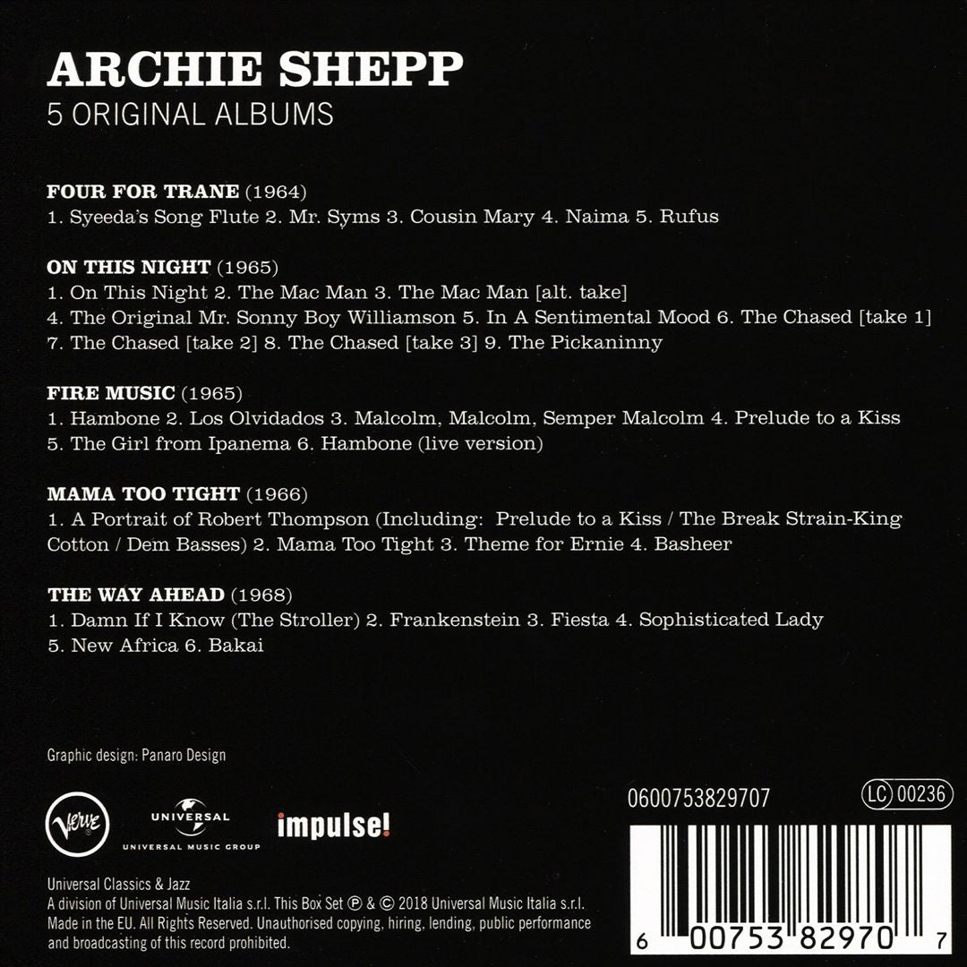 5 Original Albums cover art
