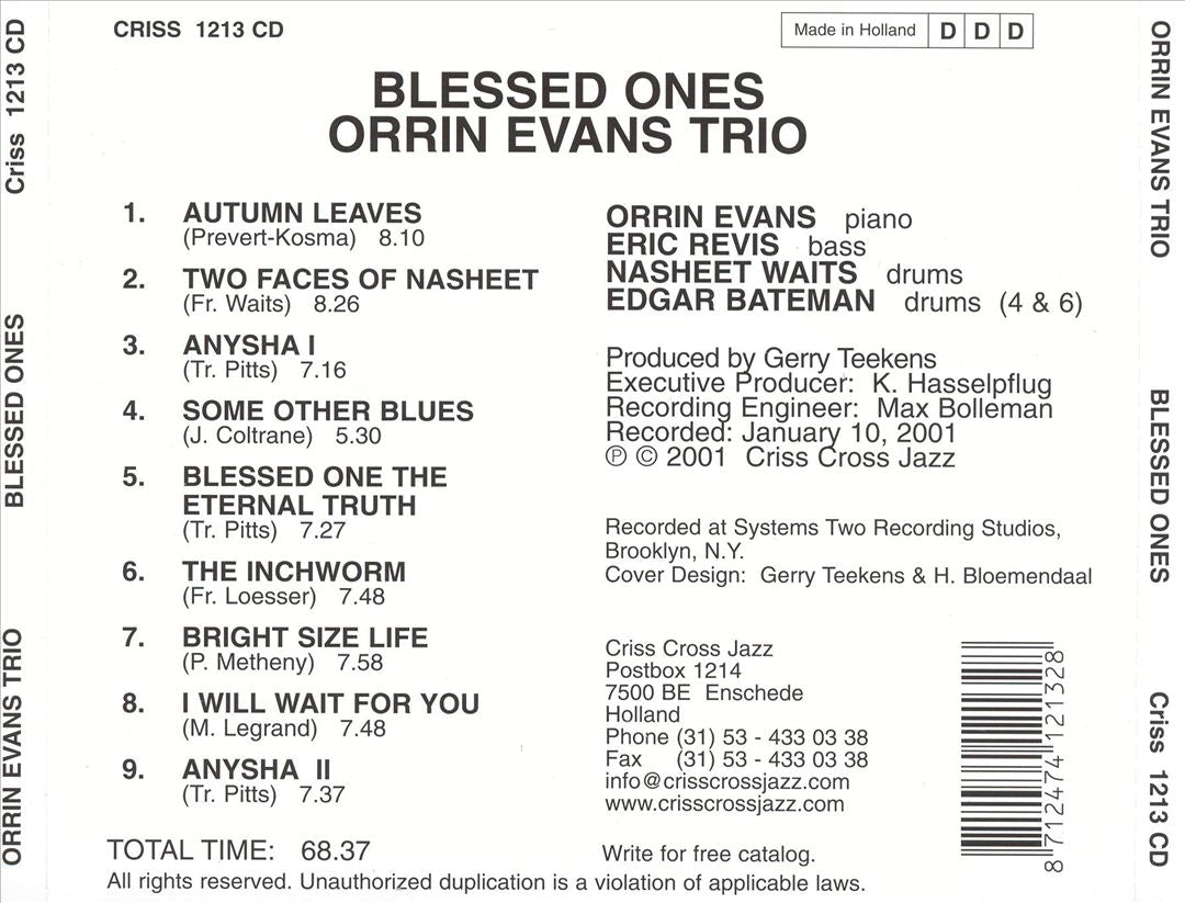 Blessed Ones cover art