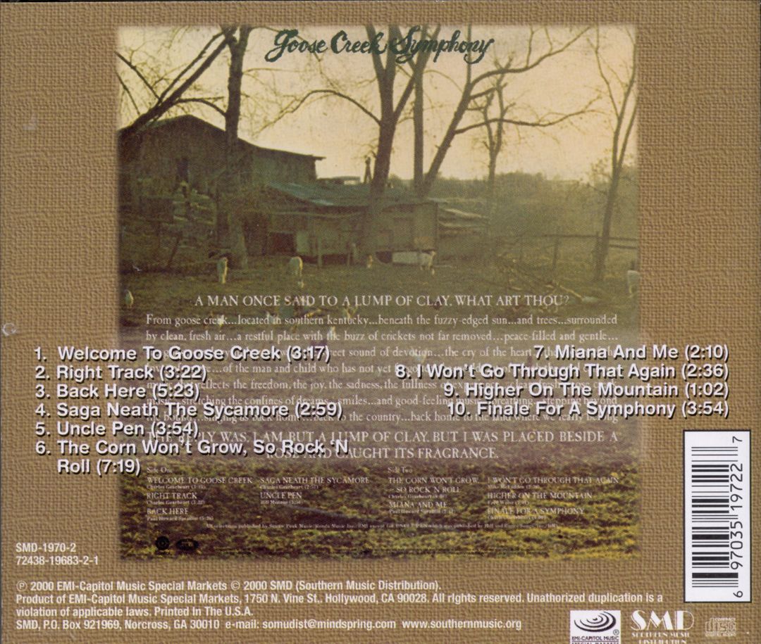 Welcome to Goose Creek cover art