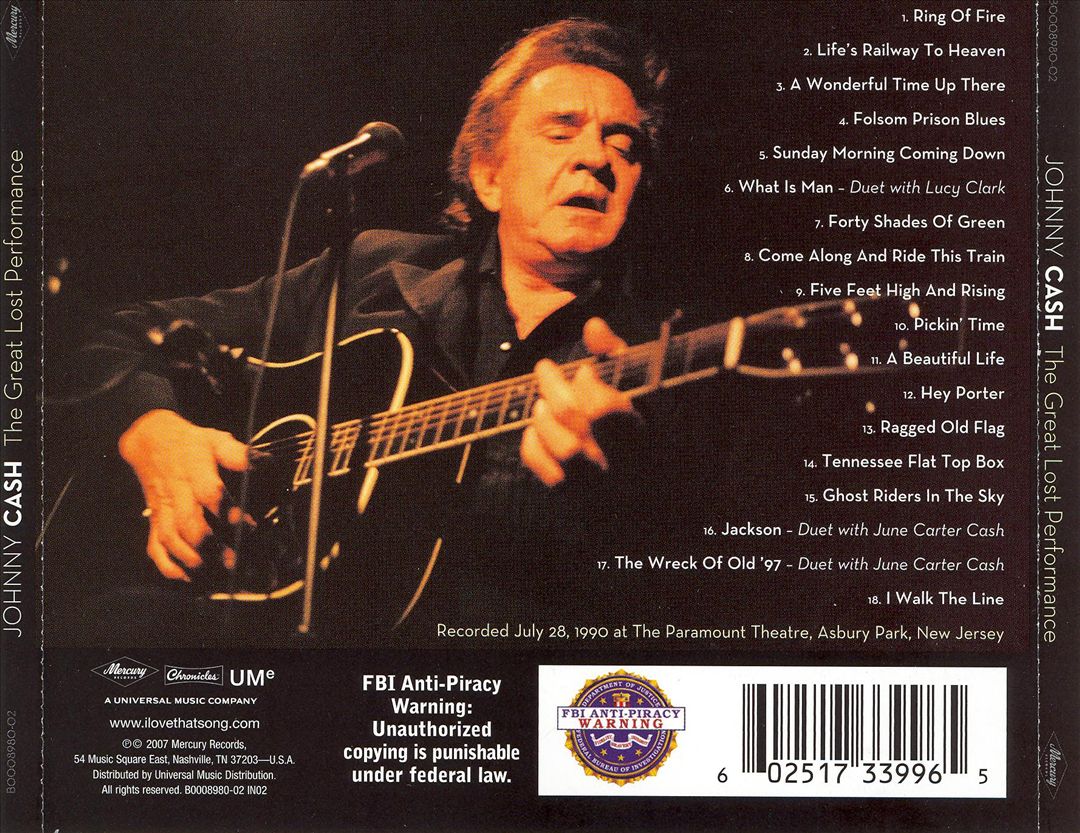 Great Lost Performance [Island/Mercury] cover art