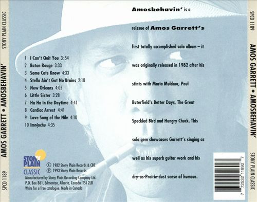 Amos Behavin cover art