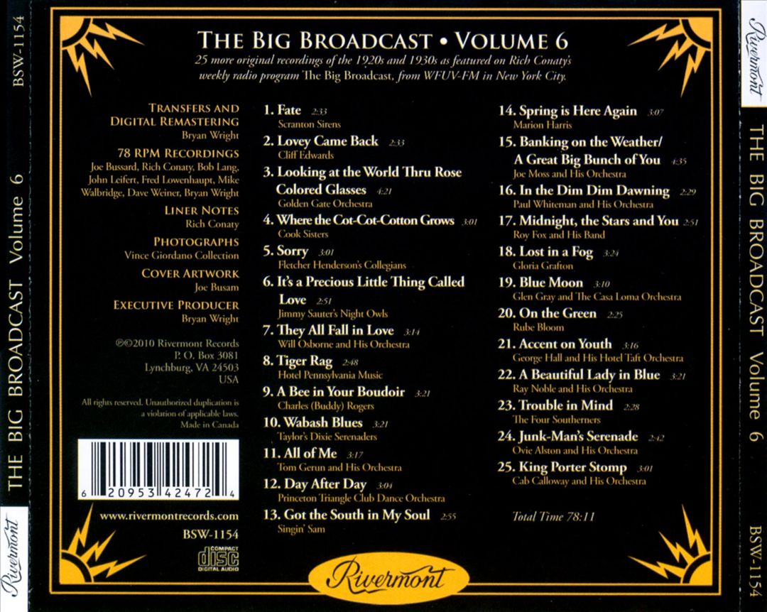 Big Broadcast cover art