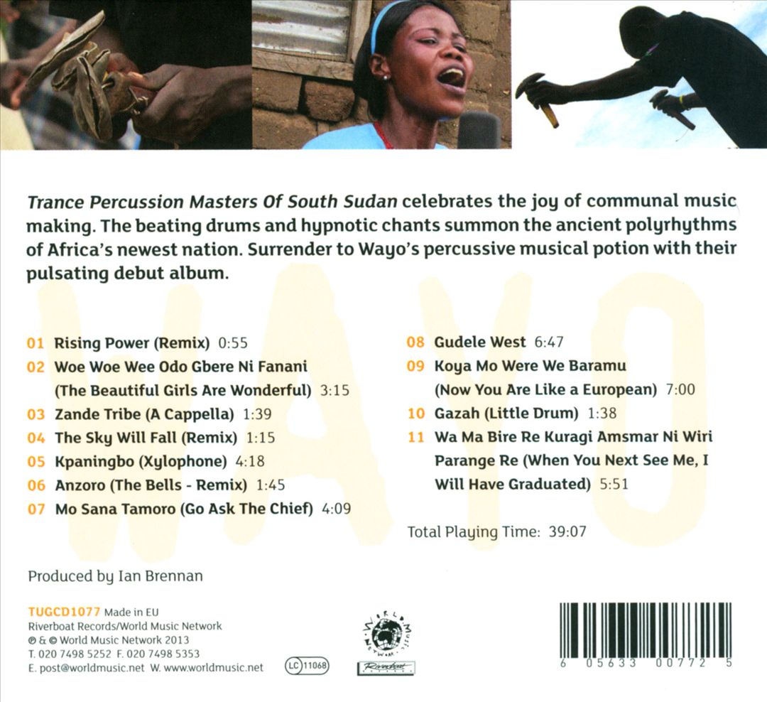 Trance Percussion Masters of South Sudan cover art