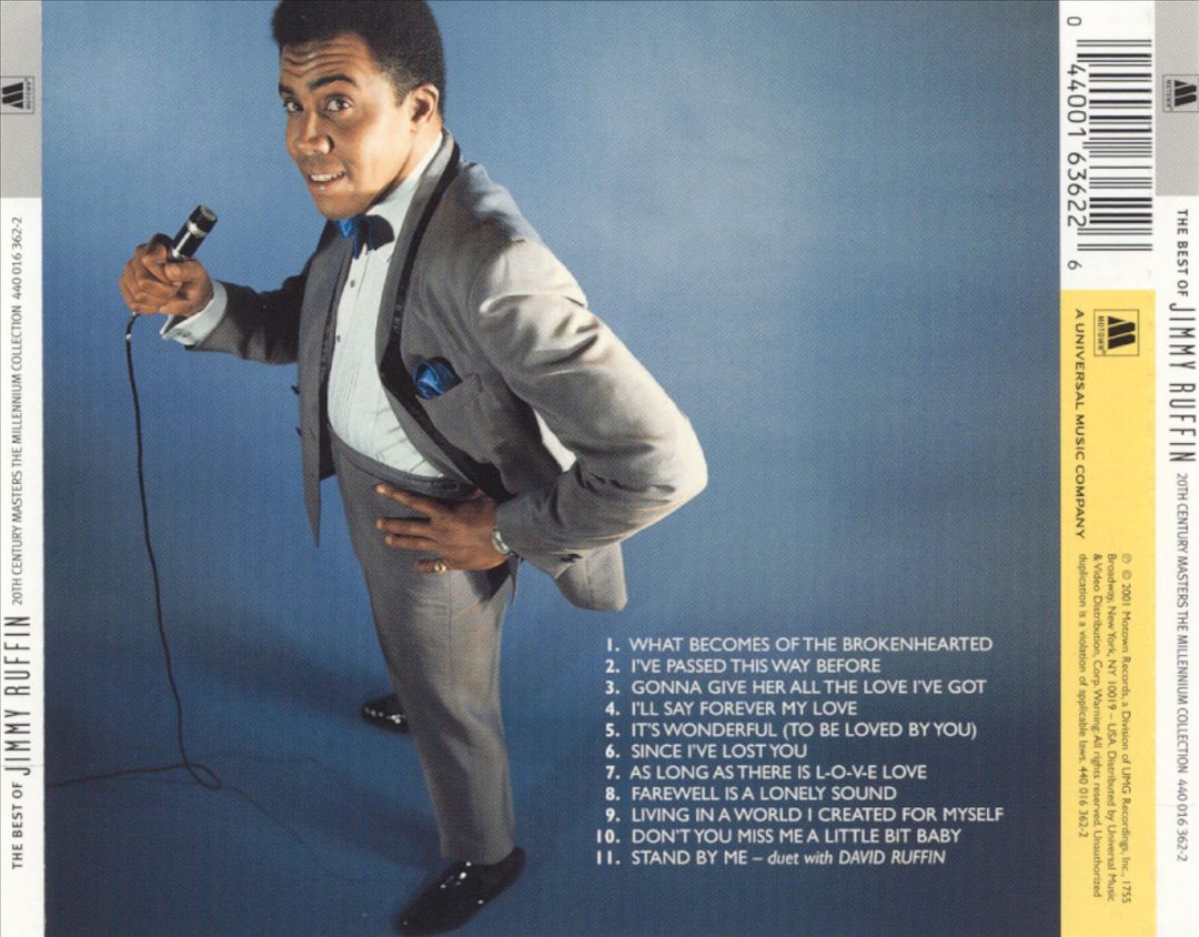 20th Century Masters - The Millennium Collection: The Best of Jimmy Ruffin cover art