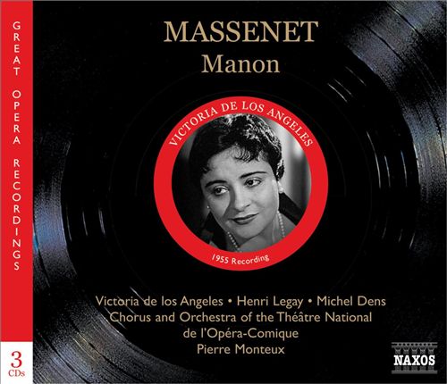 Massenet: Manon cover art
