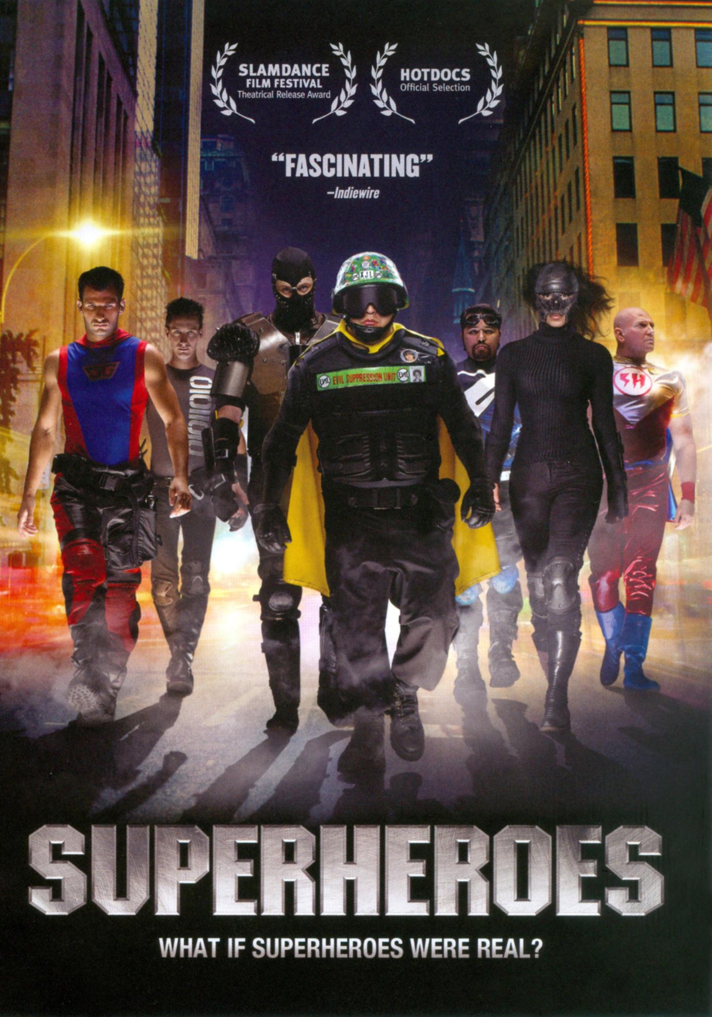 Superheroes cover art
