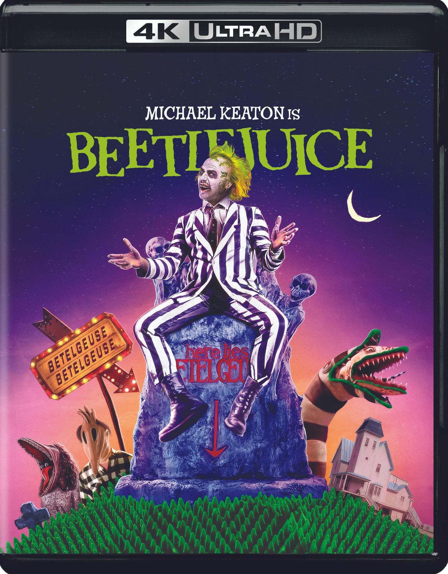 Beetlejuice [4K Ultra HD Blu-ray/Blu-ray] cover art