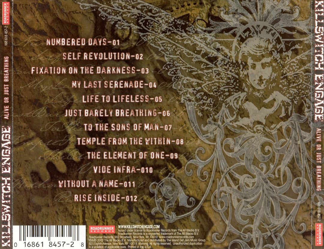 Alive or Just Breathing cover art
