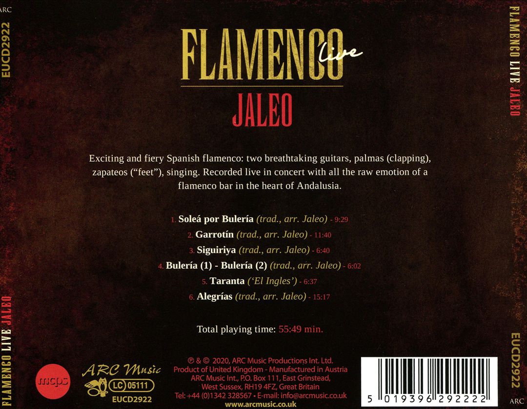 Flamenco Live cover art