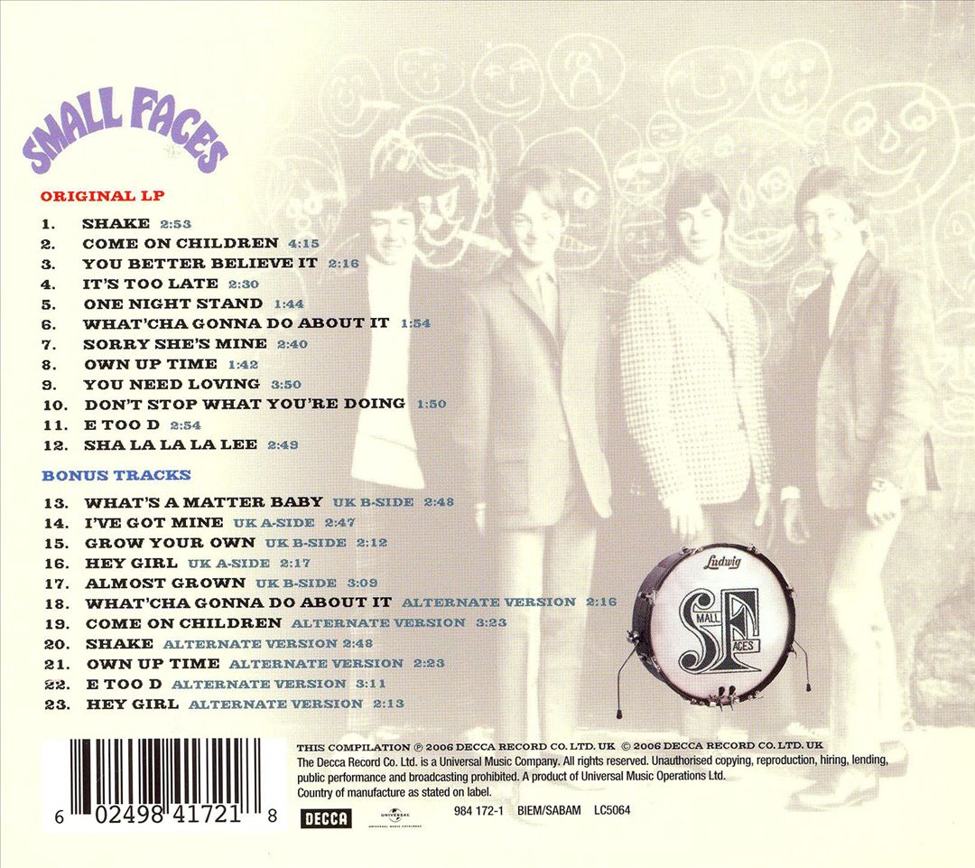 Small Faces [40th Anniversary Edition] cover art