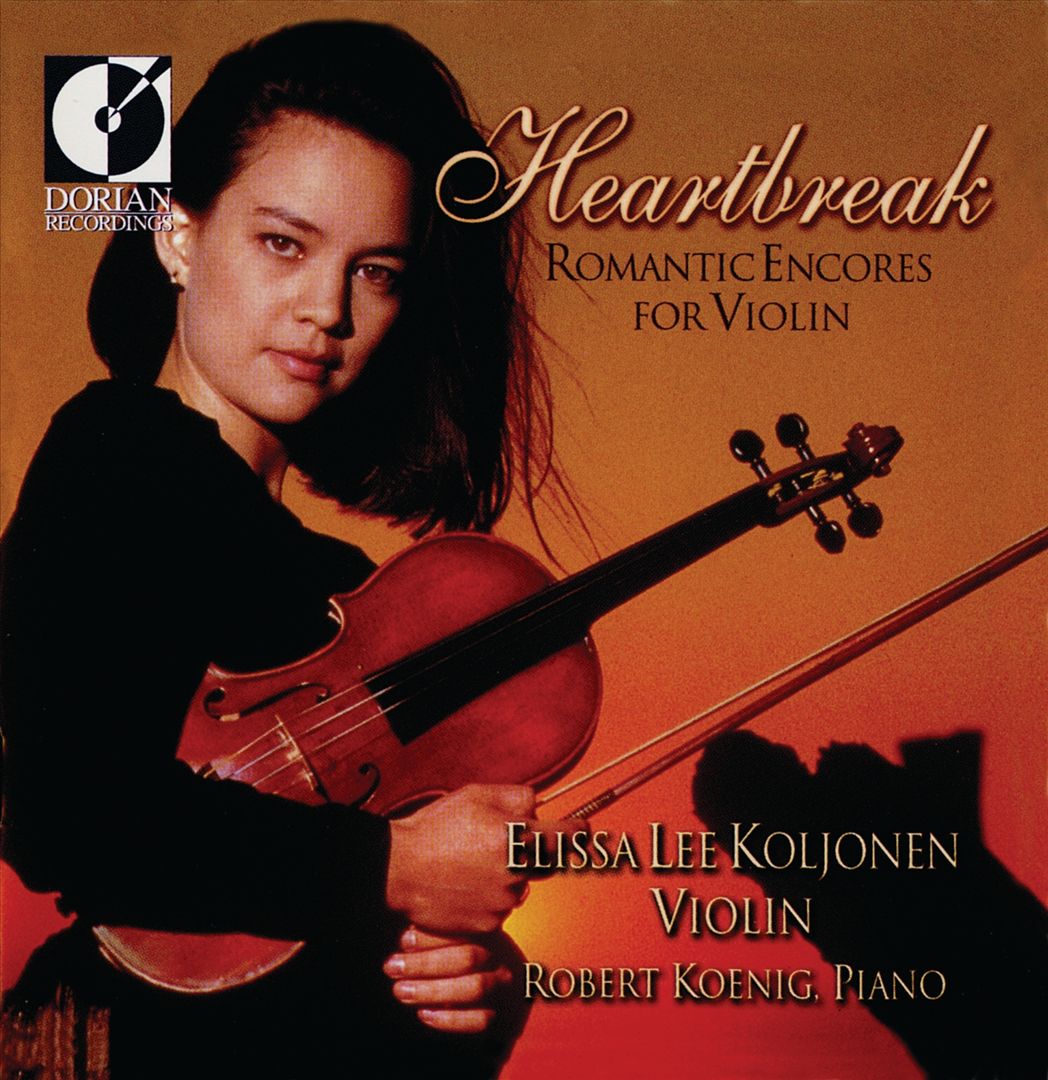Heartbreak: Romantic Encores for Violin cover art