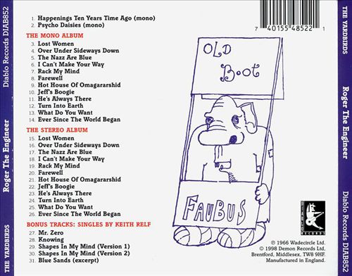 Roger the Engineer [Bonus Tracks] cover art