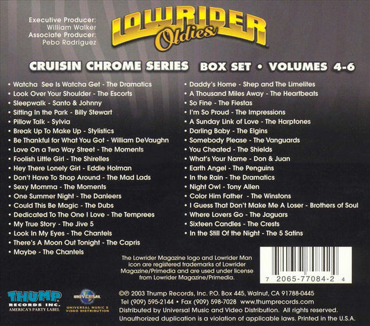 Lowrider Oldies, Vol. 4-6: Cruisin' Chrome Series cover art