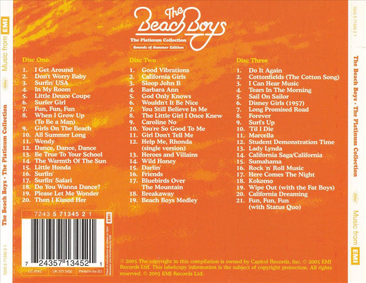 Platinum Collection: Sounds of Summer Edition cover art