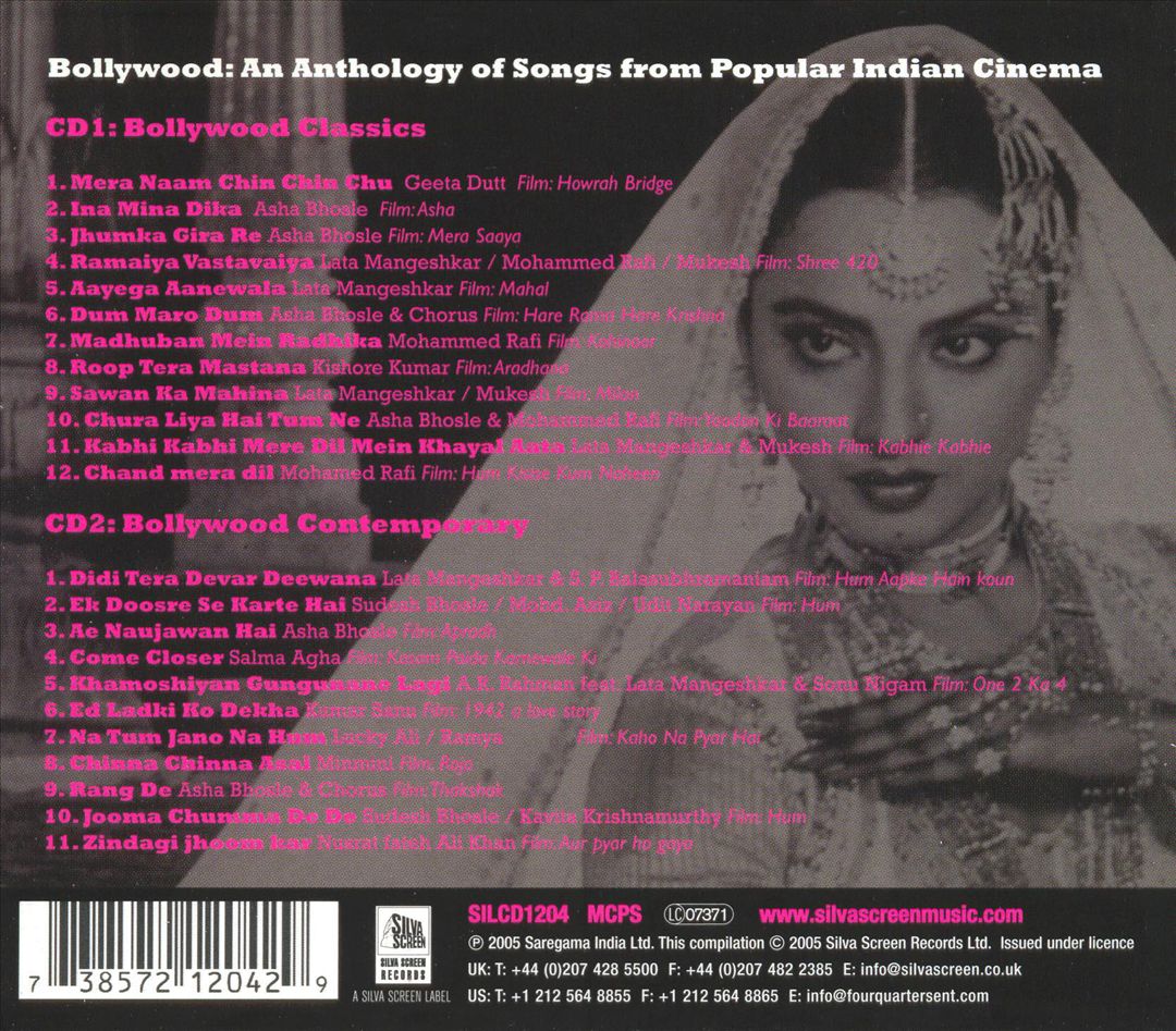 Bollywood: An Anthology of Songs from Popular Indian Cinema cover art