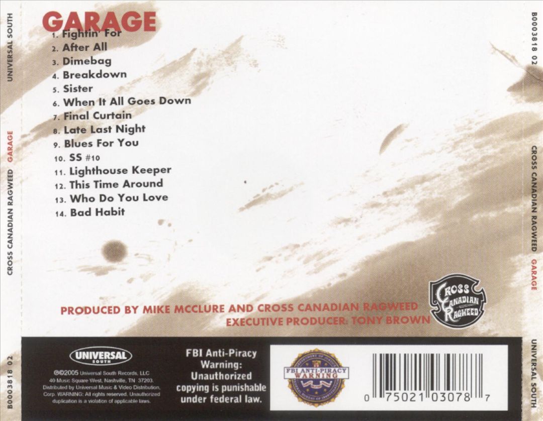 Garage cover art