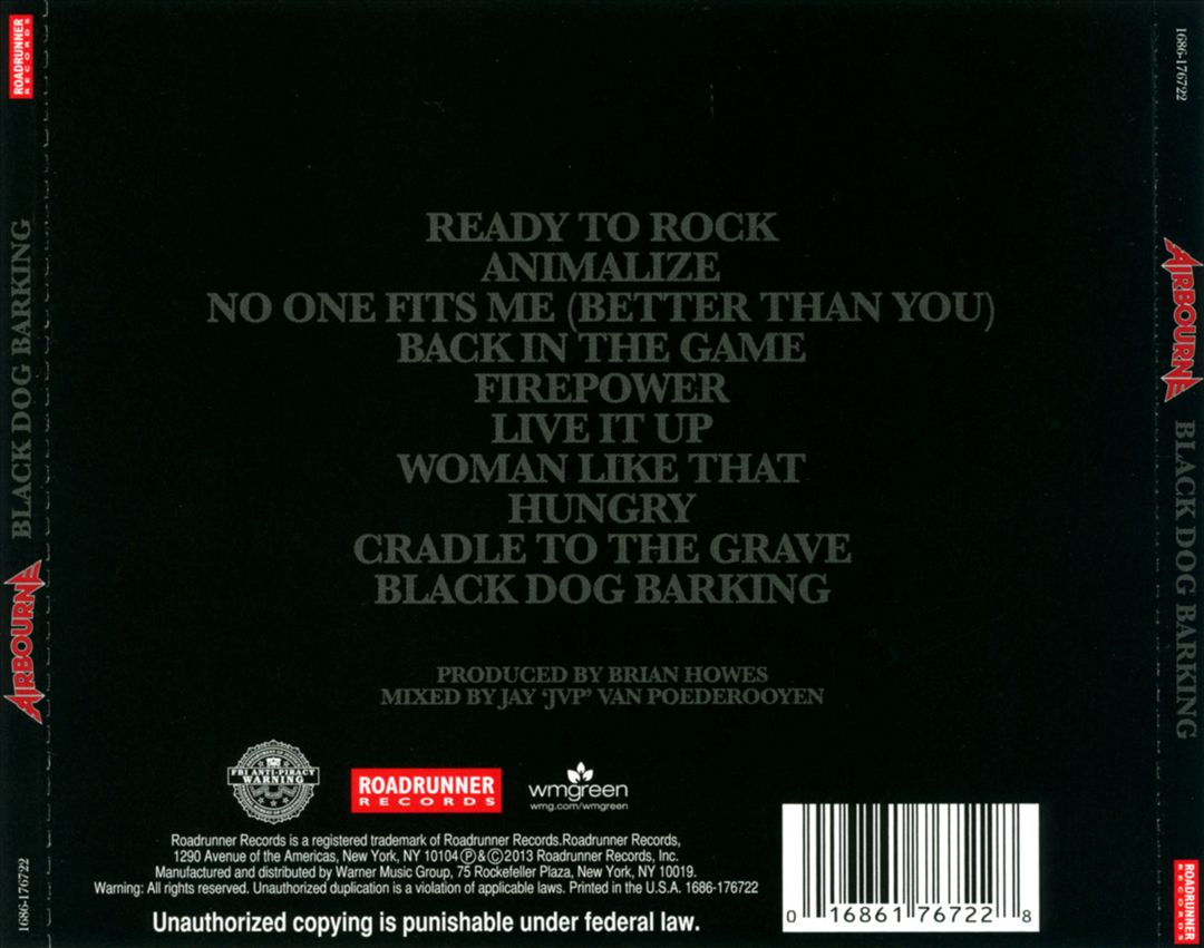 Black Dog Barking cover art
