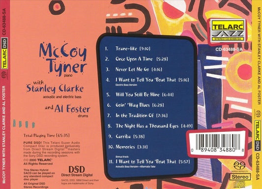 McCoy Tyner with Stanley Clarke and Al Foster cover art