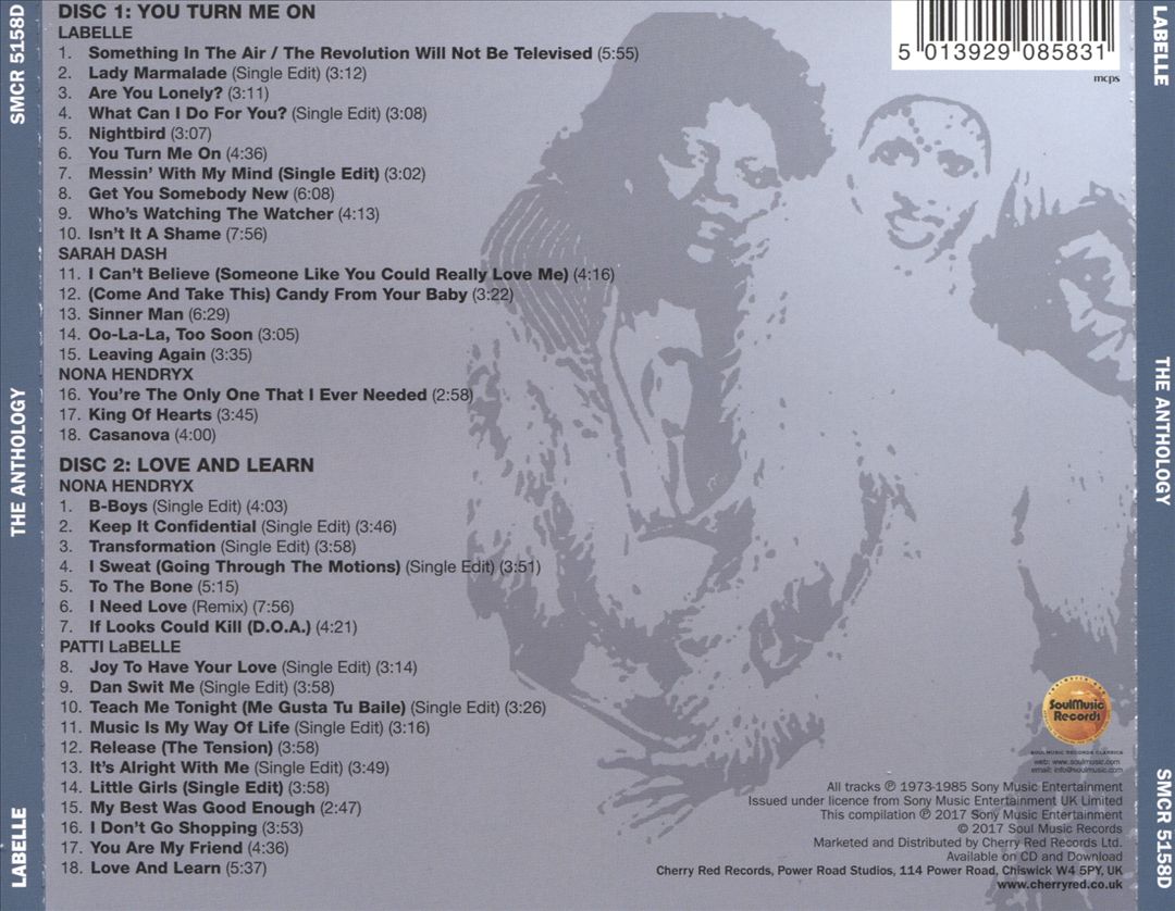 Anthology cover art