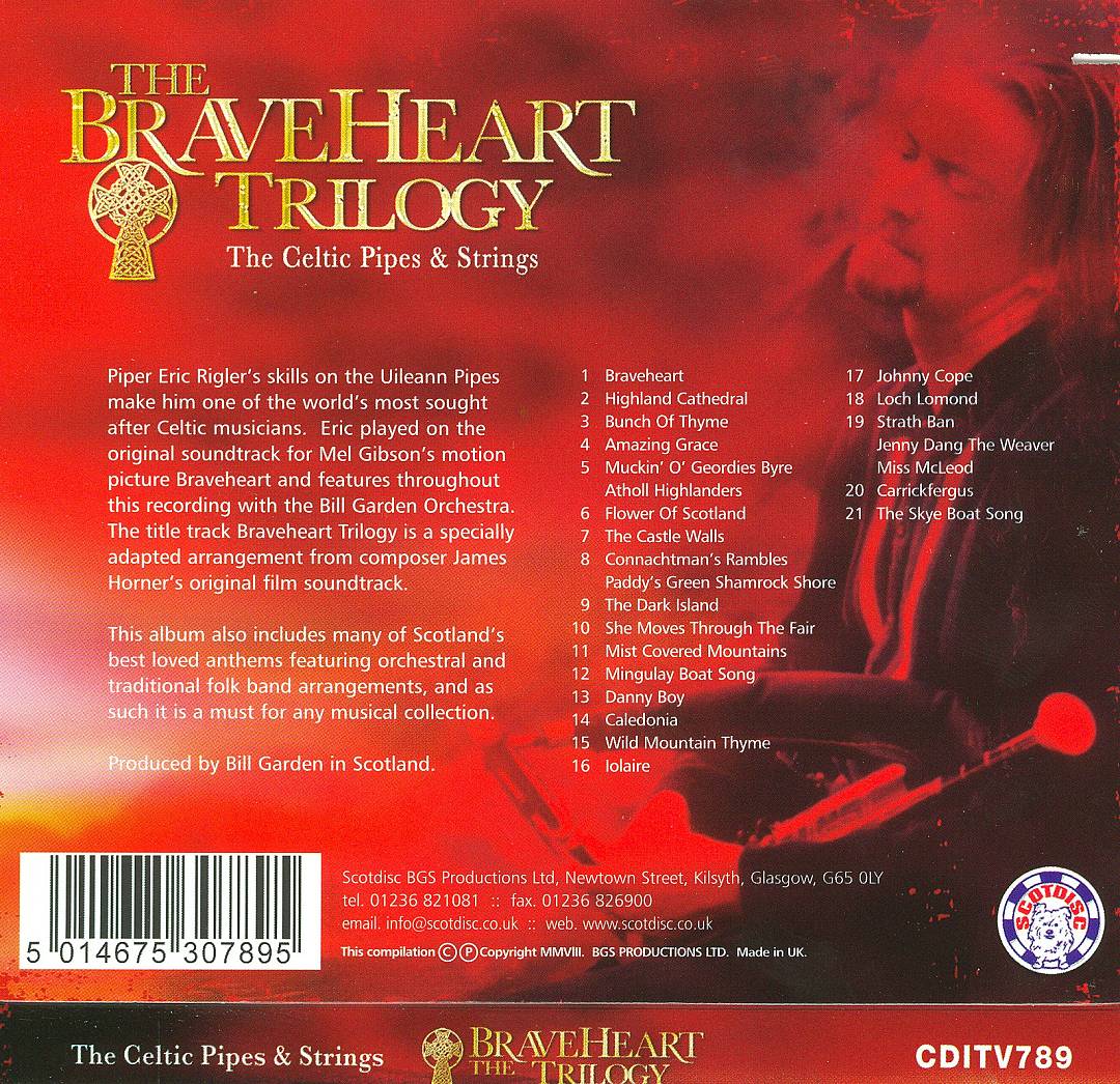 Braveheart Trilogy: The Celtic Pipes and Strings cover art