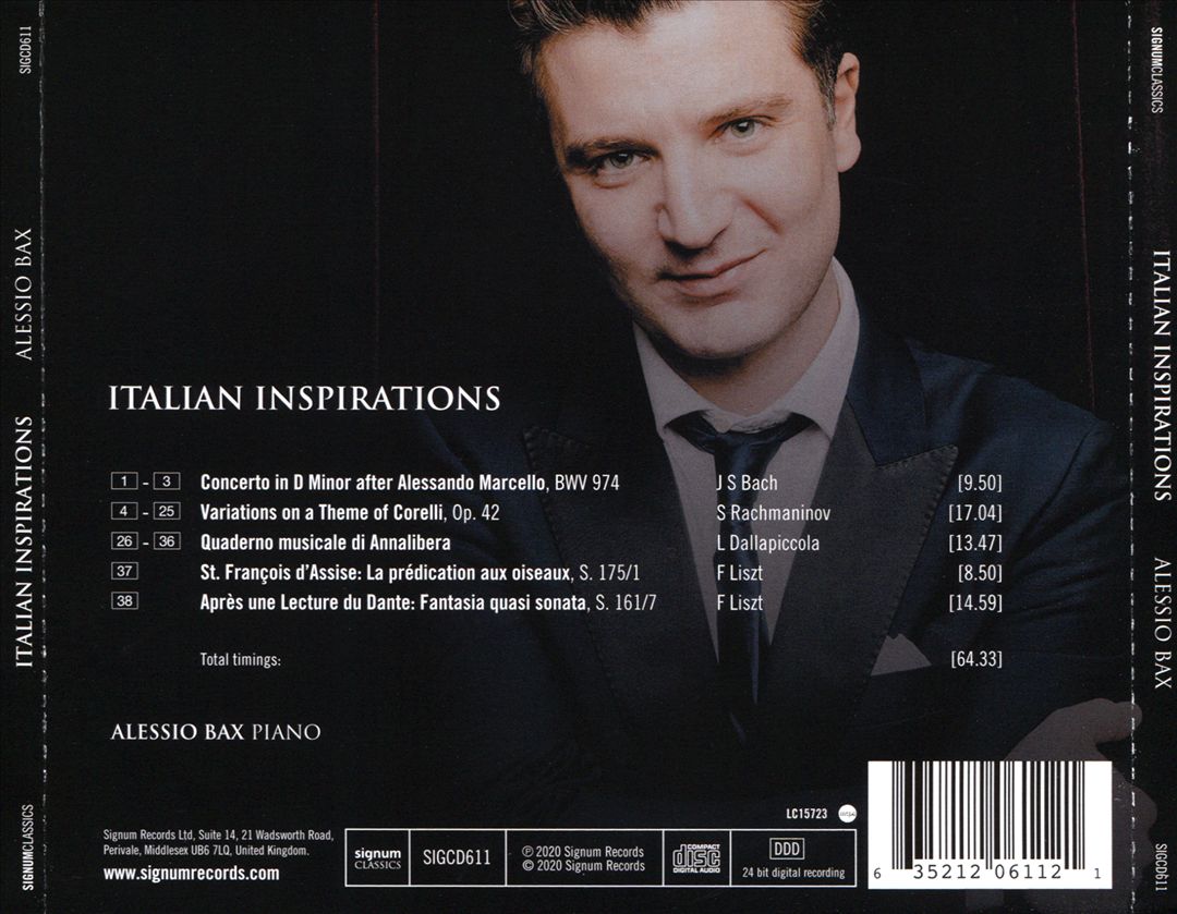Italian Inspirations cover art