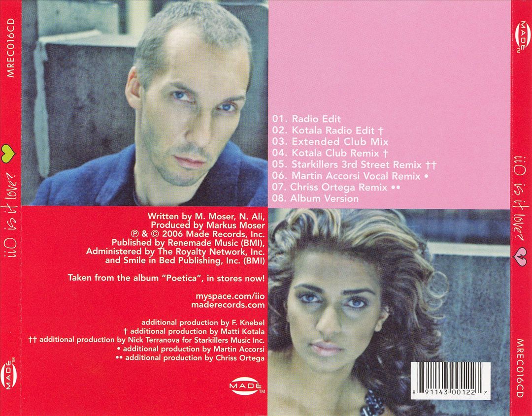 Is It Love cover art