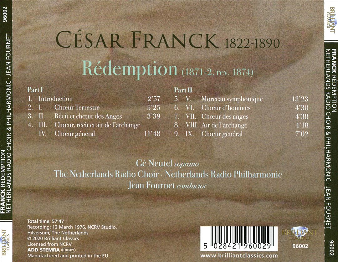 Franck: Redemption cover art